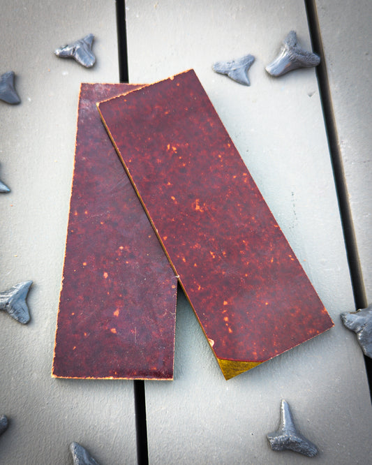 Thin Chocolate Paper Micarta - Glossy Bark